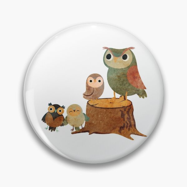 Item preview, Cute Watercolor Owls designed and sold by PinkPerfect.