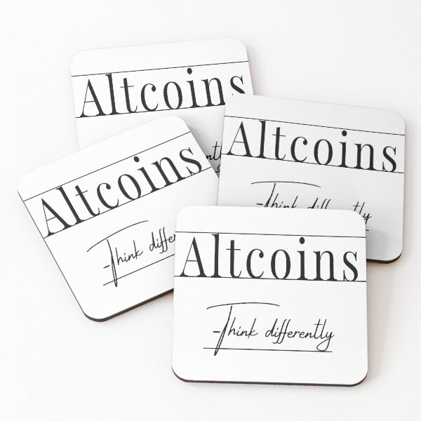 Item preview, Crypto Altcoin Think Differently designed and sold by JackLamel.