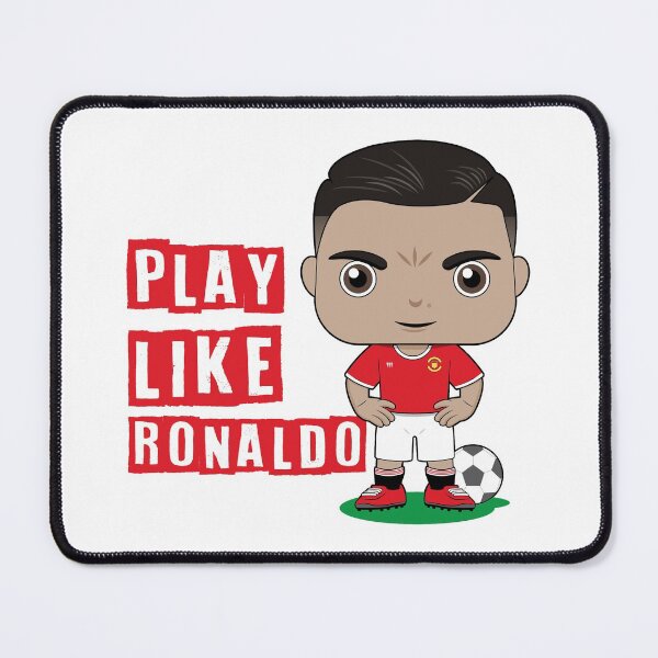 Item preview, Cute Play like Ronaldo football soccer design designed and sold by essjaydesigns.