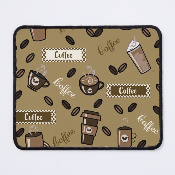 Item preview, Coffee cups pattern designed and sold by iCraftCafe.