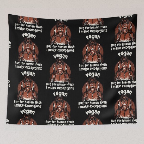 Item preview, Vegan halloween zombie. Vegan but for human flesh I make exceptions. designed and sold by NobelFashion.