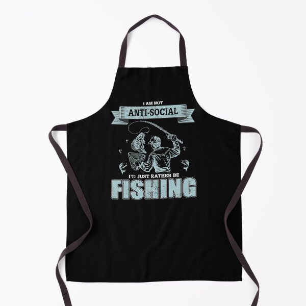 Item preview, I Am Not Antisocial I'd Just Rather Be Fishing  designed and sold by Zurickdesigns.