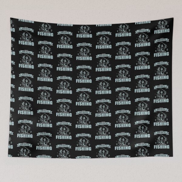 Item preview, I Am Not Antisocial I'd Just Rather Be Fishing  designed and sold by Zurickdesigns.