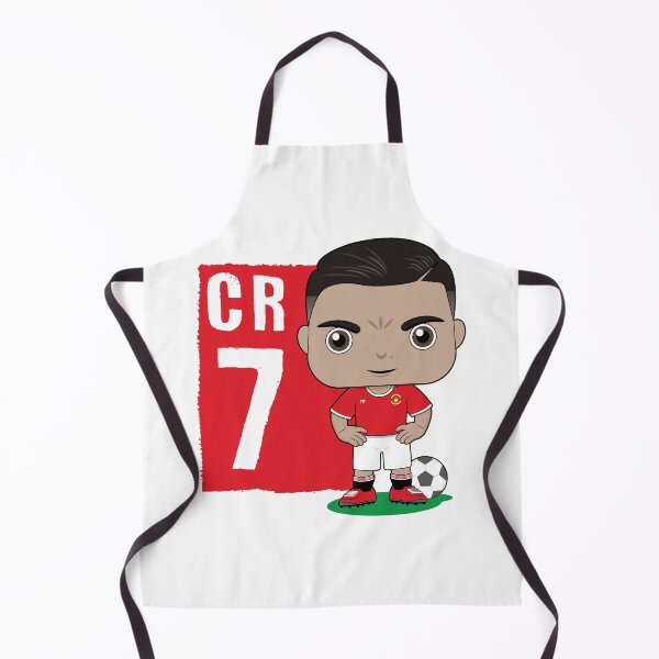 Item preview, Cartoon Ronaldo CR 7 football soccer design designed and sold by essjaydesigns.