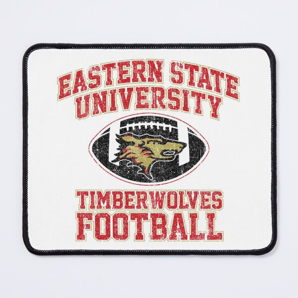 Item preview, Eastern State University Timberwolves Football (Variant) designed and sold by huckblade.