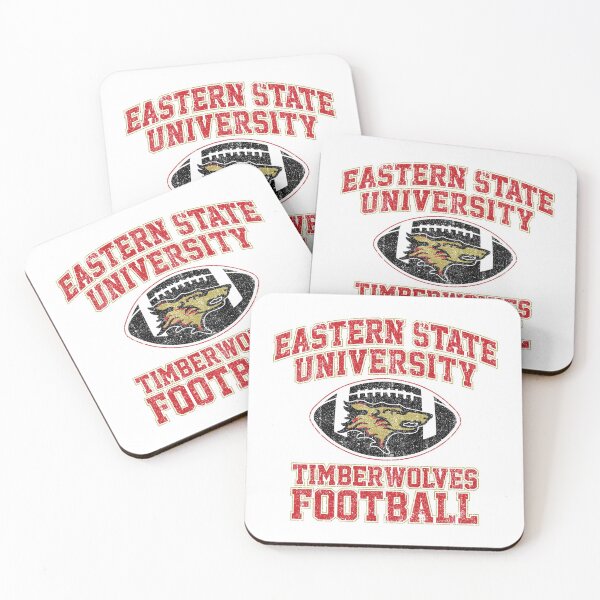 Item preview, Eastern State University Timberwolves Football (Variant) designed and sold by huckblade.