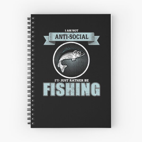 Item preview, I Am Not Antisocial I'd Just Rather Be Fishing  designed and sold by Zurickdesigns.