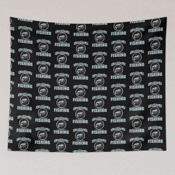 Item preview, I Am Not Antisocial I'd Just Rather Be Fishing  designed and sold by Zurickdesigns.