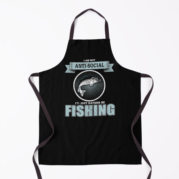 Item preview, I Am Not Antisocial I'd Just Rather Be Fishing  designed and sold by Zurickdesigns.