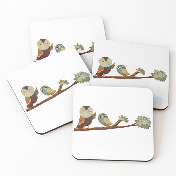 Item preview, Cute Watercolor Owls designed and sold by PinkPerfect.