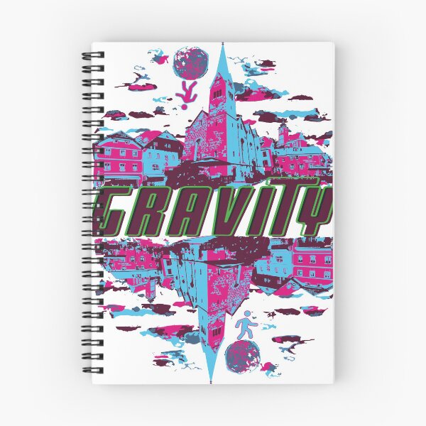 Item preview, The pink and blue city in Graviton. designed and sold by chicandcomfy333.