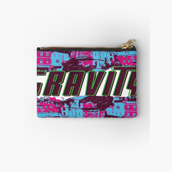 Item preview, The pink and blue city in Graviton. designed and sold by chicandcomfy333.