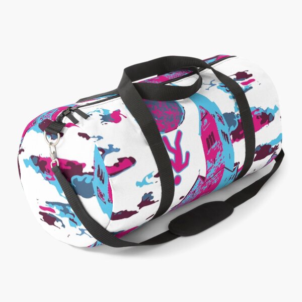 Item preview, The pink and blue city in Graviton. designed and sold by chicandcomfy333.