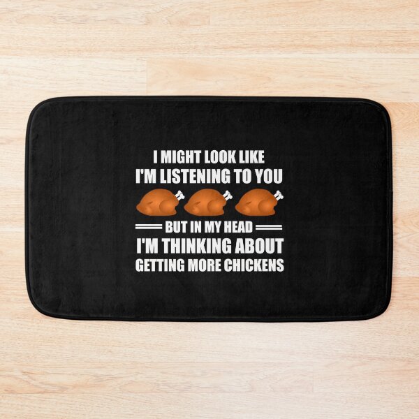 Item preview, I Might Look Like I'm Listening To You Chickens Farmer, Funny chicken designed and sold by happy gift art.