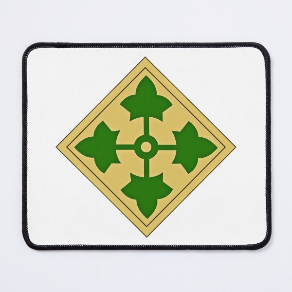 Item preview, 4th Infantry Division designed and sold by Buckwhite.