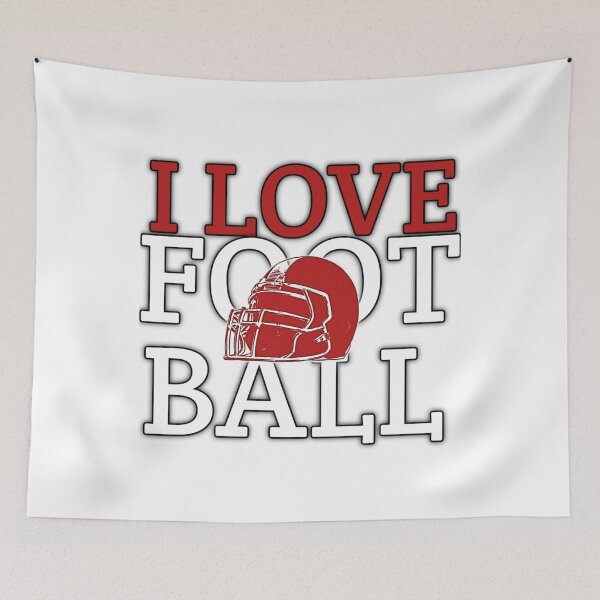 Item preview, I LOVE FOOTBALL designed and sold by StoreRahhal.
