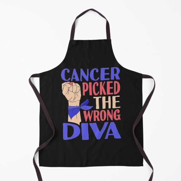 Item preview, Cancer Picked The Wrong Diva Colon designed and sold by StarcyWol.