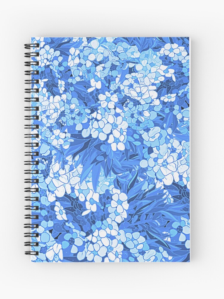 Blue tree notebook