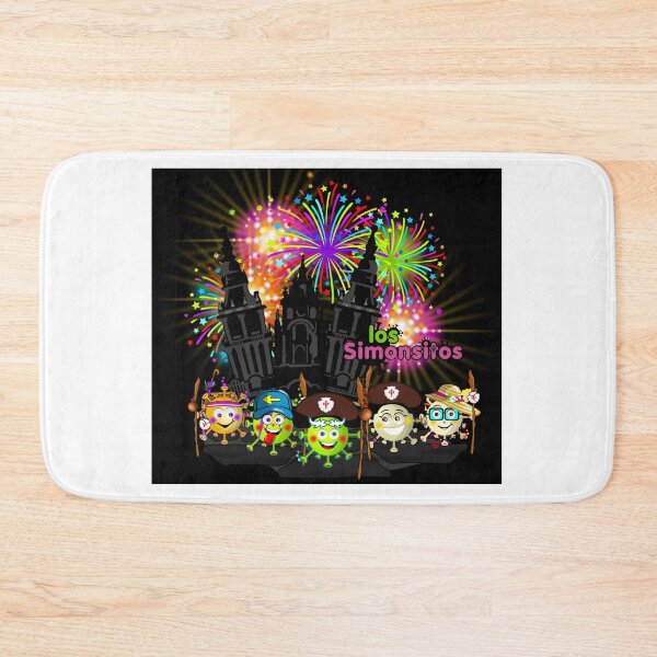 Item preview, The Simonsitos enjoying the fireworks in the Cathedral of Santiago de Compostela designed and sold by simonsitos.
