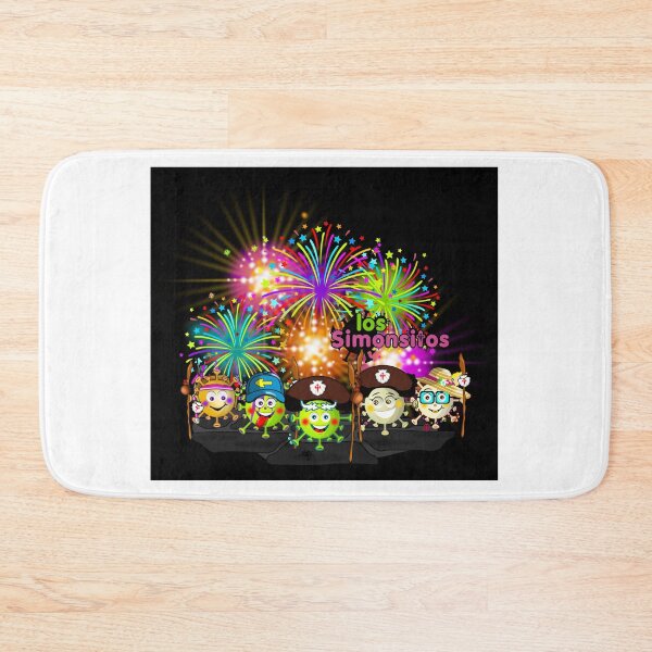 Item preview,  The Simonsitos enjoying the fireworks in the Cathedral of Santiago de Compostela designed and sold by simonsitos.