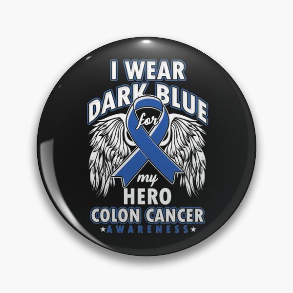 Item preview, Colon Cancer Survivor I Wear Dark Blue designed and sold by StarcyWol.