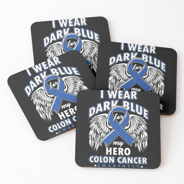 Item preview, Colon Cancer Survivor I Wear Dark Blue designed and sold by StarcyWol.