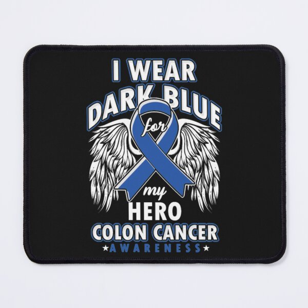 Item preview, Colon Cancer Survivor I Wear Dark Blue designed and sold by StarcyWol.