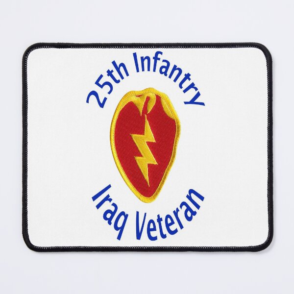 Item preview, 25th Infantry - Iraq Veteran designed and sold by Buckwhite.