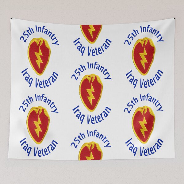 Item preview, 25th Infantry - Iraq Veteran designed and sold by Buckwhite.