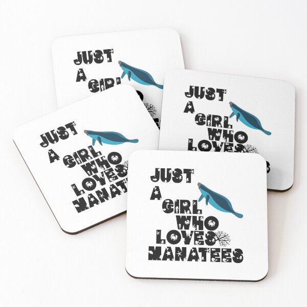 Item preview, Just A Girl Who Loves Manatees designed and sold by Marouane TM.