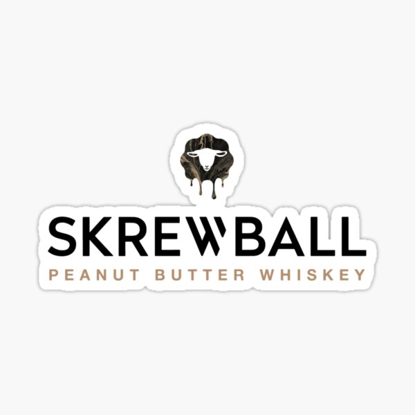 Skrewball Peanut Butter Whiskey Sticker