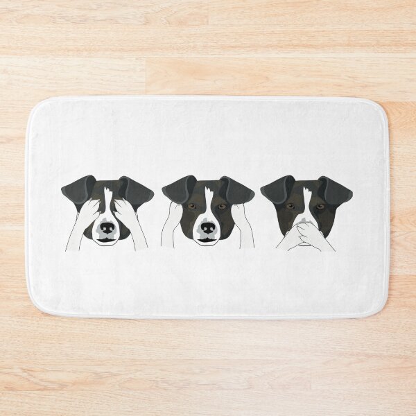 Item preview, listen ,see,talk dog face  designed and sold by maroon54.