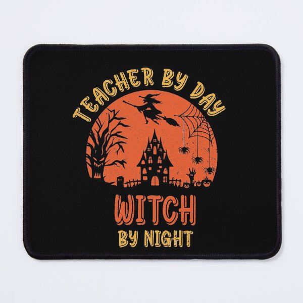 Item preview, teacher by day witch by night funny halloween designed and sold by RayyanHausawi.