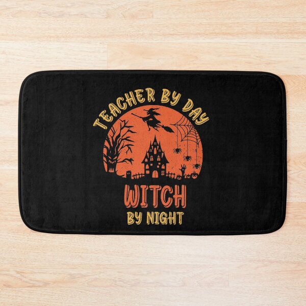 Item preview, teacher by day witch by night funny halloween designed and sold by RayyanHausawi.