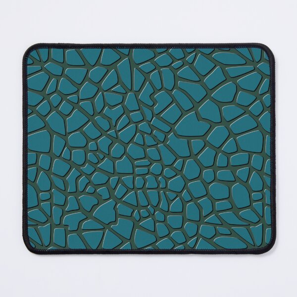 Item preview, Giraffe Print Repeat Pattern - Teal Emboss designed and sold by kernowerno.