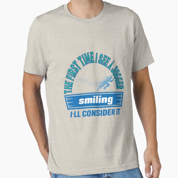 Item preview, The first time I see a jogger smiling I’ll consider it designed and sold by YacineHB01.