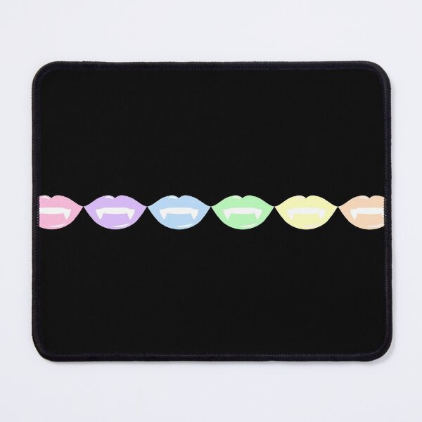 Artikelvorschau, Pastell Regenbogen Vampir Lippen - Horizontal entworfen und verkauft von Vexic929.