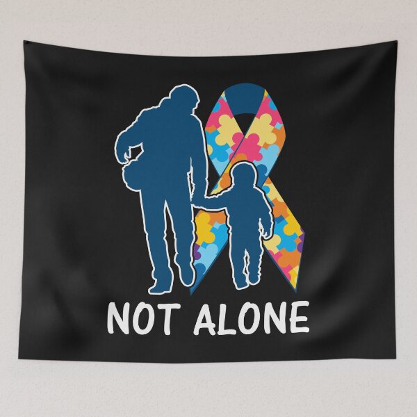 Item preview, Autism Not Alone designed and sold by eiwo87.