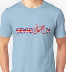 Bike Stripes Union Jack Unisex T-Shirt