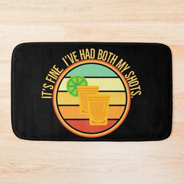 Item preview, Retro It's Fine. I've Had Both My Shots Double Tequila Shot designed and sold by Zurickdesigns.