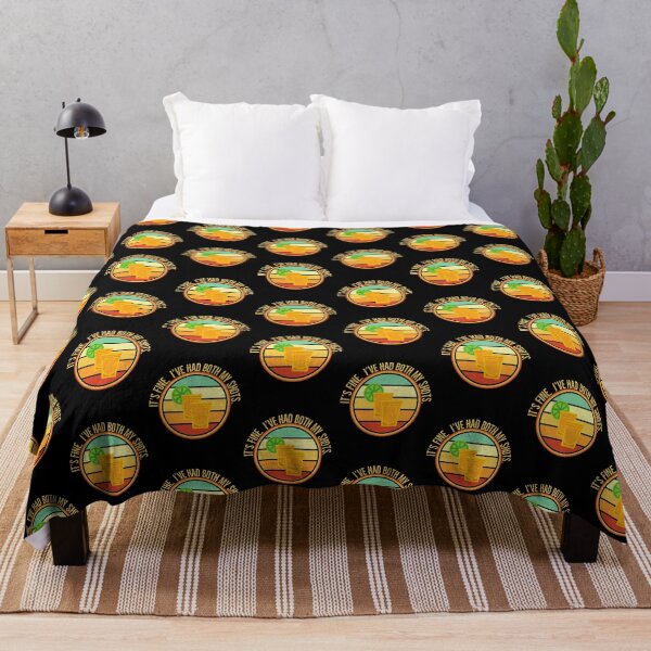Item preview, Retro It's Fine. I've Had Both My Shots Double Tequila Shot designed and sold by Zurickdesigns.