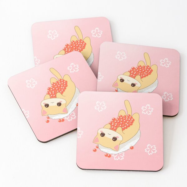 Item preview, Ikura Sushi cat (salmon roe) designed and sold by Moshicat.