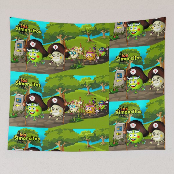 Item preview, Here are the Simonsitos doing the Camino de Santiago designed and sold by simonsitos.