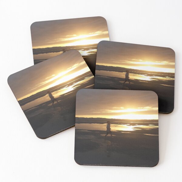 Item preview, Boys running on beach designed and sold by carrinajh.