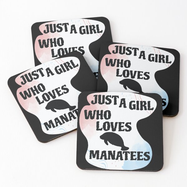 Item preview, Copy of Just A Girl Who Loves Manatees designed and sold by Marouane TM.
