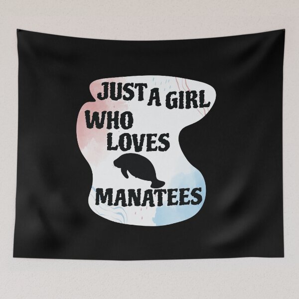 Item preview, Copy of Just A Girl Who Loves Manatees designed and sold by Marouane TM.