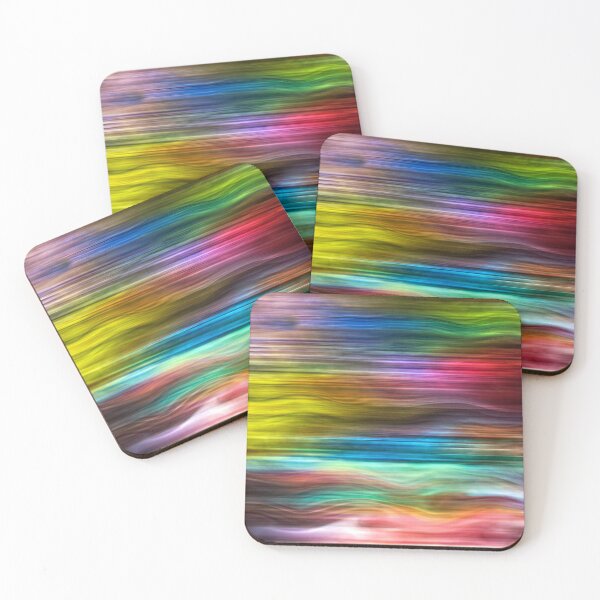 Item preview, Colorful Fluid Glass Abstract designed and sold by Anna Lemos.