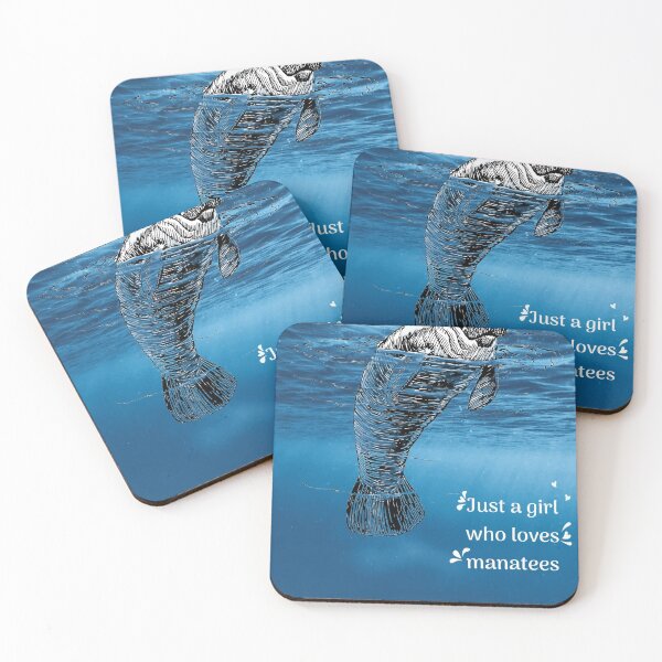 Item preview, Just a girl who loves manatees - manatees lover quote designed and sold by NathBros.