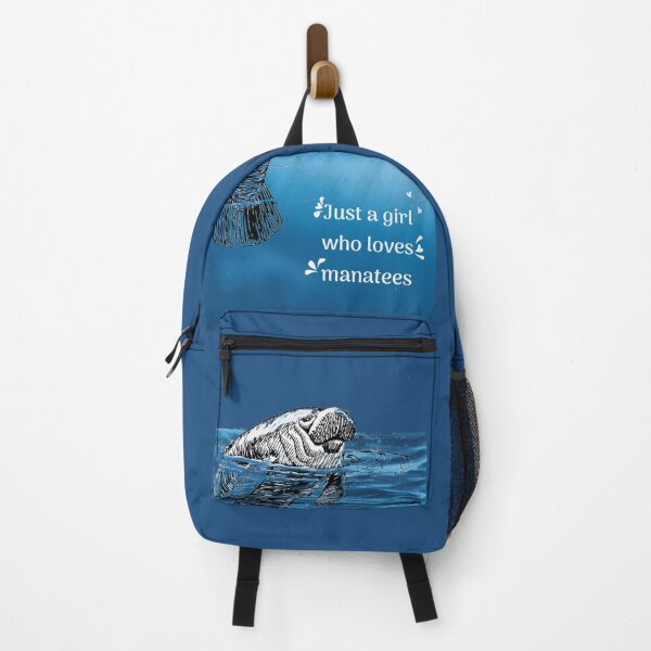 Item preview, Just a girl who loves manatees - manatees lover quote designed and sold by NathBros.