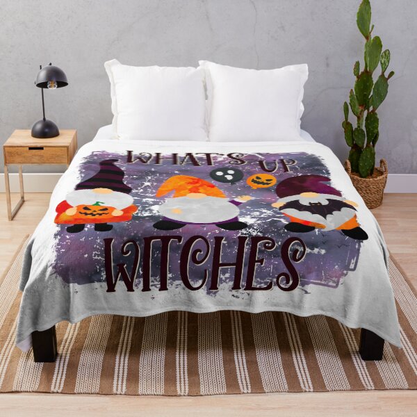Item preview, Halloween what’s up witches gnomes - men’s and women’s Halloween designed and sold by Designs Of all kinds.